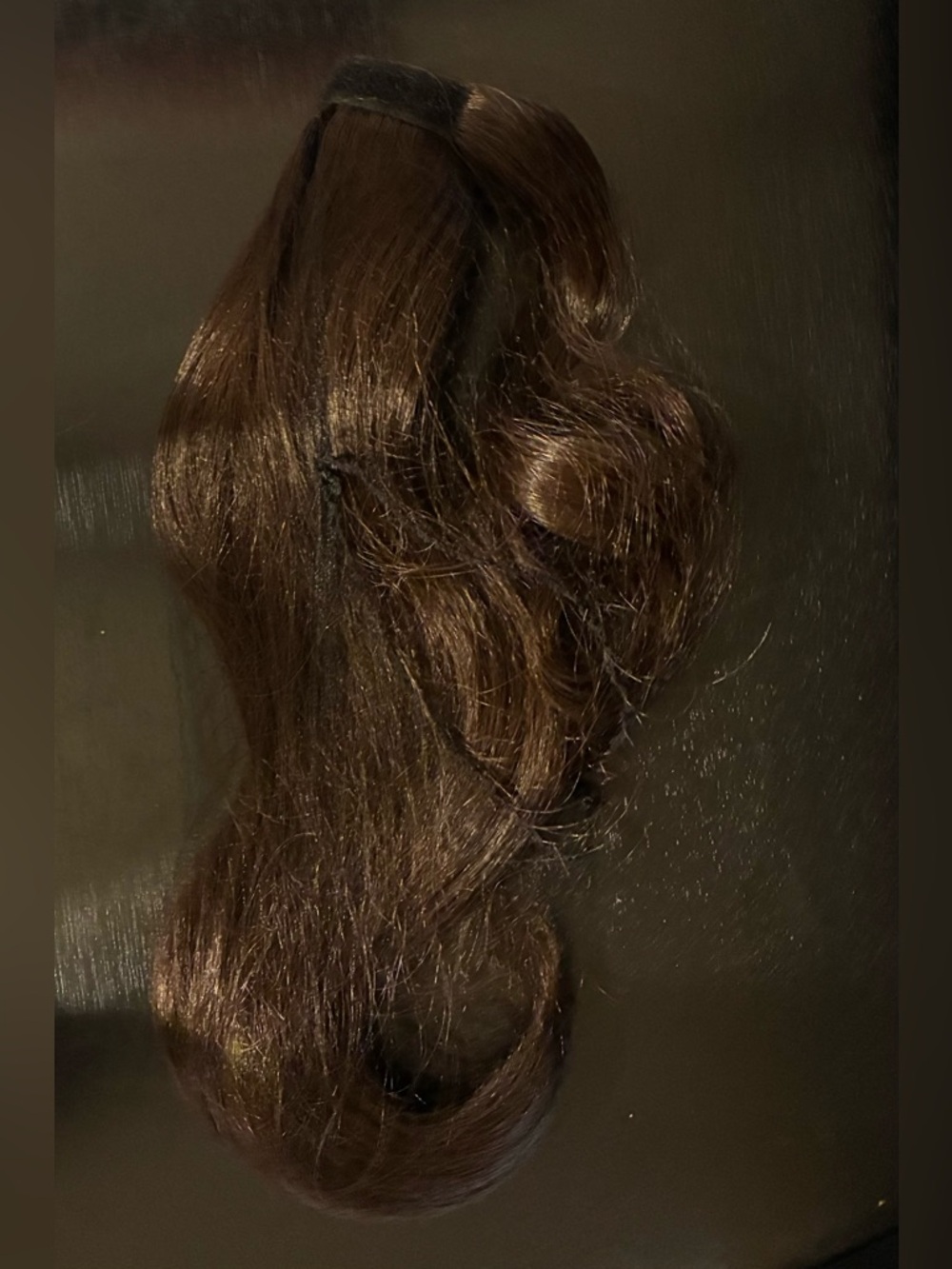 inh Brown Pony Tail Extension